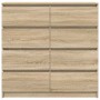 Aparador de madera de ingeniería roble Sonoma 100x35x99 cm von , Sideboards - Ref: Foro24-3328491, Preis: 158,74 €, Rabatt: %