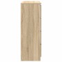 Aparador de madera de ingeniería roble Sonoma 100x35x99 cm von , Sideboards - Ref: Foro24-3328491, Preis: 158,74 €, Rabatt: %