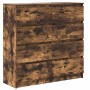 Aparador roble ahumado 100x35x99 cm madera de ingeniería by , Sideboards - Ref: Foro24-3328493, Price: 158,82 €, Discount: %