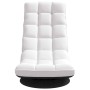 Silla giratoria de suelo de tela blanca 70x51x79 cm von , Bodenstühle - Ref: Foro24-4019730, Preis: 117,36 €, Rabatt: %