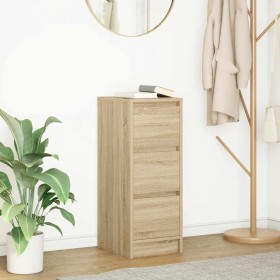 Aparador de roble Sonoma 29,5x34x76 cm Madera de ingeniería von , Sideboards - Ref: Foro24-861636, Preis: 63,84 €, Rabatt: %