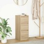 Aparador de roble Sonoma 29,5x34x76 cm Madera de ingeniería by , Sideboards - Ref: Foro24-861636, Price: 63,84 €, Discount: %