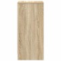Aparador de roble Sonoma 29,5x34x76 cm Madera de ingeniería by , Sideboards - Ref: Foro24-861636, Price: 63,84 €, Discount: %