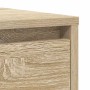Aparador de roble Sonoma 29,5x34x76 cm Madera de ingeniería by , Sideboards - Ref: Foro24-861636, Price: 63,84 €, Discount: %