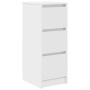 Aparador blanco 29,5x34x76 cm madera de ingeniería by , Sideboards - Ref: Foro24-861634, Price: 69,36 €, Discount: %