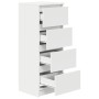 Aparador blanco 37,5x35x99 cm madera de ingeniería by , Sideboards - Ref: Foro24-861697, Price: 90,39 €, Discount: %