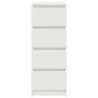 Aparador blanco 37,5x35x99 cm madera de ingeniería by , Sideboards - Ref: Foro24-861697, Price: 90,39 €, Discount: %