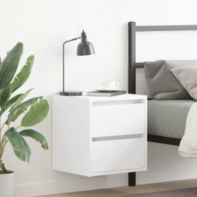 Mesillas de noche de pared 2 uds blanco 38x34x40 cm von , Nachttische - Ref: Foro24-861248, Preis: 86,85 €, Rabatt: %