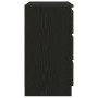 Aparador con cajón roble negro 71x35x65 cm madera de ingeniería by , Sideboards - Ref: Foro24-861572, Price: 87,80 €, Discoun...