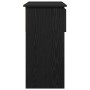 Mesa consola con cajones negra 85,5x38,5x74,5 cm de , Mesas auxiliares - Ref: Foro24-861392, Precio: 67,61 €, Descuento: %