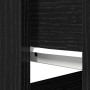 Mesa consola con cajones negra 85,5x38,5x74,5 cm de , Mesas auxiliares - Ref: Foro24-861392, Precio: 67,61 €, Descuento: %