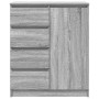 Aparador con cajones Sonoma gris 71x35x84 cm madera ingeniería by , Sideboards - Ref: Foro24-861585, Price: 115,06 €, Discoun...