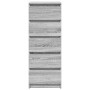 Aparador con cajones Sonoma gris 37,5x35x99cm Madera ingeniería by , Sideboards - Ref: Foro24-861765, Price: 93,73 €, Discoun...