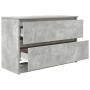 Mueble de TV de madera de ingeniería gris hormigón 80x35x54 cm von , TV-Möbel - Ref: Foro24-861790, Preis: 76,94 €, Rabatt: %