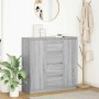 Aparador con cajones gris Sonoma 100,5x35x98,5 cm by , Sideboards - Ref: Foro24-3328458, Price: 170,03 €, Discount: %