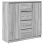 Aparador con cajones gris Sonoma 100,5x35x98,5 cm by , Sideboards - Ref: Foro24-3328458, Price: 170,03 €, Discount: %
