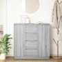 Aparador con cajones gris Sonoma 100,5x35x98,5 cm by , Sideboards - Ref: Foro24-3328458, Price: 170,03 €, Discount: %