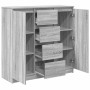 Aparador con cajones gris Sonoma 100,5x35x98,5 cm by , Sideboards - Ref: Foro24-3328458, Price: 170,03 €, Discount: %