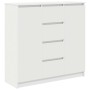 Aparador con cajones blanco 100,5x35x98,5 cm madera ingeniería de , Aparadores - Ref: Foro24-3328453, Precio: 170,03 €, Descu...