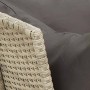Sofá de jardín con cojines ratán sintético gris claro von , Outdoor-Sofas - Ref: Foro24-4104127, Preis: 275,35 €, Rabatt: %