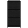 Aparador de madera de roble negro 37,5x35x76 cm de , Aparadores - Ref: Foro24-861725, Precio: 70,29 €
