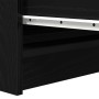Aparador de madera de roble negro 37,5x35x76 cm de , Aparadores - Ref: Foro24-861725, Precio: 70,29 €