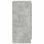 Aparador de madera de ingeniería gris hormigón 37,5x35x76 cm by , Sideboards - Ref: Foro24-861727, Price: 64,26 €, Discount: %
