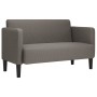 Sofá Loveseat gris claro 109 cm tejido de pana by , Sofas - Ref: Foro24-4100522, Price: 185,57 €, Discount: %