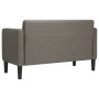 Sofá Loveseat gris claro 109 cm tejido de pana by , Sofas - Ref: Foro24-4100522, Price: 185,57 €, Discount: %