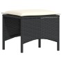 Juego comedor jardín 4 piezas con cojines ratán sintético negro by , Garden sets - Ref: Foro24-4104131, Price: 289,02 €, Disc...
