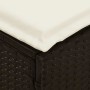 Juego comedor jardín 4 piezas con cojines ratán sintético negro by , Garden sets - Ref: Foro24-4104131, Price: 289,02 €, Disc...