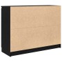 Aparador con cajones roble negro 100,5x35x76 cm de , Aparadores - Ref: Foro24-3328445, Precio: 150,32 €, Descuento: %