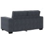 Sofá de 2 plazas de terciopelo gris oscuro 120 cm by , Sofas - Ref: Foro24-4105011, Price: 266,61 €, Discount: %