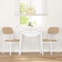 Sillas de comedor con cojines 2uds madera maciza blanco caucho von , Essstühle - Ref: Foro24-4102527, Preis: 155,64 €, Rabatt: %