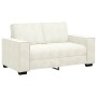 Sofá de 2 plazas terciopelo color crema 120 cm by , Sofas - Ref: Foro24-4105018, Price: 212,68 €, Discount: %