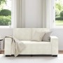 Sofá de 2 plazas terciopelo color crema 120 cm by , Sofas - Ref: Foro24-4105018, Price: 212,68 €, Discount: %