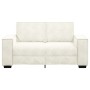 Sofá de 2 plazas terciopelo color crema 120 cm de , Sofás - Ref: Foro24-4105018, Precio: 212,58 €