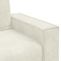 Sofá de 2 plazas terciopelo color crema 120 cm by , Sofas - Ref: Foro24-4105018, Price: 212,68 €, Discount: %