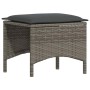 Juego de comedor de jardín 4 piezas con cojines ratán PE gris von , Gartensets - Ref: Foro24-4104133, Preis: 339,41 €, Rabatt: %