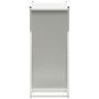Leñero blanco 69,5x35x81 cm Acero laminado en frío von , Brennholztaschen und -halter - Ref: Foro24-864178, Preis: 68,20 €, R...
