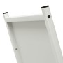 Leñero blanco 69,5x35x81 cm Acero laminado en frío von , Brennholztaschen und -halter - Ref: Foro24-864178, Preis: 68,20 €, R...