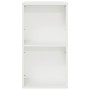 Leñero blanco 40x30x75 cm Acero laminado en frío von , Brennholztaschen und -halter - Ref: Foro24-864192, Preis: 81,97 €, Rab...