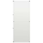 Leñero blanco 40x30x75 cm Acero laminado en frío von , Brennholztaschen und -halter - Ref: Foro24-864192, Preis: 81,97 €, Rab...