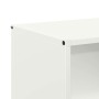 Leñero blanco 40x30x75 cm Acero laminado en frío von , Brennholztaschen und -halter - Ref: Foro24-864192, Preis: 81,97 €, Rab...