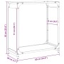 Leñero verde oliva 60x28x65 cm Acero laminado en frío by , Firewood bags and holders - Ref: Foro24-864202, Price: 55,25 €, Di...