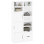 Armarios auxiliares 4 uds "ODDA" blanco 40x24x79 cm by , Sideboards - Ref: Foro24-3365353, Price: 215,38 €, Discount: %