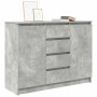 Aparador con cajones gris hormigón 100,5x35x76 cm by , Sideboards - Ref: Foro24-3328447, Price: 139,69 €, Discount: %