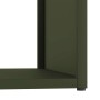 Leñero verde oliva 40x40x40 cm Acero laminado en frío von , Brennholztaschen und -halter - Ref: Foro24-864240, Preis: 48,17 €...