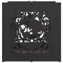 Leñero negro 40x40x40 cm Acero laminado en frío von , Brennholztaschen und -halter - Ref: Foro24-864249, Preis: 44,83 €, Raba...