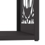 Leñero negro 40x40x40 cm Acero laminado en frío von , Brennholztaschen und -halter - Ref: Foro24-864249, Preis: 44,83 €, Raba...
